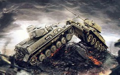 Tai nạn hi hữu: Hai xe bọc thép nặng gần 14 tấn đâm nhau khi đang tập luyện