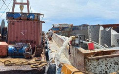 Đã trục vớt xong tàu Bạch Đằng sau hơn 1 tháng bị chìm ở biển Mũi Né