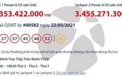Kết quả xổ số Vietlott 22/5: Tìm người may mắn trúng giải khủng hơn 47 tỷ