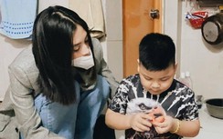 Hoa hậu Tiểu Vy xót cảnh mẹ bầu nuôi con ung thư