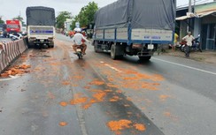 Xe tải tông xe 3 bánh, lái xe 62 tuổi tử vong tại chỗ