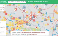 Hàng loạt tỉnh lập bản đồ số Covid-19, cảnh báo di chuyển đến điểm "nóng"