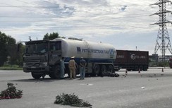 Hải Phòng: Va chạm với xe bồn chở ga, 3 thanh niên bị thương nặng