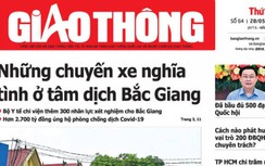 Tin mới nhất, hay nhất trên Báo Giao thông ngày 28/5/2021