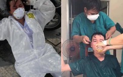 Nắng nóng đến ngất xỉu, có nhất thiết mặc đồ bảo hộ chống dịch Covid-19?