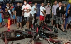 2 xe máy đấu đầu nhau khiến 1 người tử vong, 1 bị thương