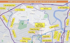 TP.HCM: Lộ trình lưu thông tránh kẹt xe qua quận Gò Vấp