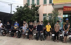 Bắt gần 200 "quái xế" đua xe lúc rạng sáng tại Bình Dương