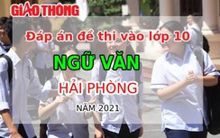 Đáp án đề thi tuyển sinh lớp 10 môn Ngữ văn thành phố Hải Phòng năm 2021