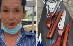 Tài xế xe máy uống rượu, mang kiếm đòi hối lộ CSGT nhằm bỏ qua vi phạm