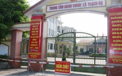 Hà Tĩnh: Phong tỏa trụ sở UBND xã, dân và doanh nghiệp giao dịch thế nào?