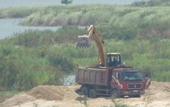 Bất thường khai thác, chở cát quá tải san lấp khu dân cư trăm tỷ?