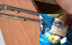 Đôi nam nữ ôm súng tự chế đi bán ma túy cho con nghiện
