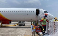 Bộ GTVT đề nghị hàng không giảm giá cước vận chuyển vải thiều Bắc Giang