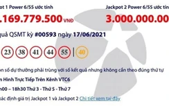 Kết quả xổ số Vietlott 17/6: Một người trúng giải khủng
