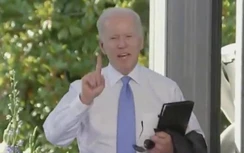 Video ông Biden không hài lòng với phóng viên CNN tại họp báo thượng đỉnh