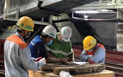 Vượt khó làm đường sắt đô thị giữa mùa dịch