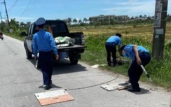 Thanh tra giao thông Hà Nam phạt nhiều xe chở quá tải trên 150%