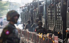 Video nổ liên tiếp gần trụ sở một đảng ở Myanmar, nhiều người thương vong