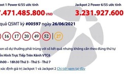 Kết quả xổ số Vietlott 26/6: Tìm người trúng giải khủng hơn 47 tỷ