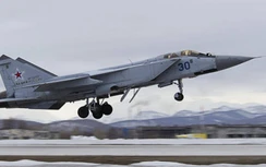 MiG-31K Nga mang siêu tên lửa Dagger tập trận tấn công tàu ở Địa Trung Hải