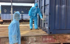 Hối hả những chuyến tàu qua cửa khẩu Việt - Trung mùa Covid-19