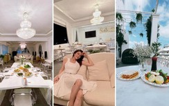 Không gian biệt thự sang chảnh "toàn mùi tiền" của Lý Nhã Kỳ