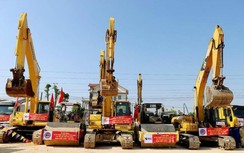 Tháo gỡ nguồn vật liệu thi công dự án PPP cao tốc Diễn Châu - Bãi Vọt