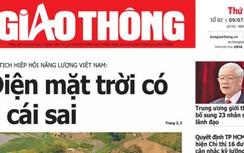 Tin mới nhất, hay nhất trên Báo Giao thông ngày 9/7/2021