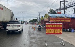 Luồng xanh ưu tiên đã ổn định, xe chở hàng về TP.HCM qua chốt chỉ 15 phút