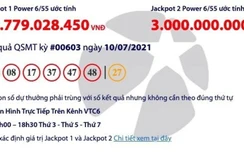 Kết quả xổ số Vietlott 10/7: Bất ngờ có tới 5 người cùng trúng giải