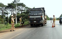 Đắk Lắk: CSGT tăng cường xử lý, xe quá khổ, quá tải “hạ nhiệt”