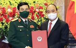 Bộ trưởng Quốc phòng Phan Văn Giang được thăng quân hàm Đại tướng