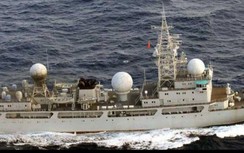 Tàu khu trục Mỹ, tàu do thám Trung Quốc xuất hiện ngoài khơi Đài Loan