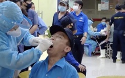 TP.HCM: Xét nghiệm nhanh kháng nguyên để quyết định cho F0 xuất viện