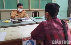 CSGT trích camera triệu tập, xử phạt tài xế xe ben làm rơi vãi bùn đất