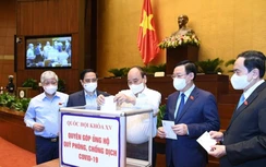 Các ĐBQH ủng hộ 500 triệu đồng vào Quỹ phòng, chống Covid-19