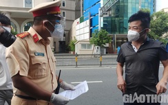Xưng giám đốc công ty, đôi co với CSGT hơn 30 phút, bị phạt 2 triệu đồng