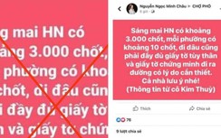 Thông tin "Hà Nội có 3.000 chốt kiểm tra người ra đường" là bịa đặt