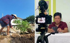 Trường Giang đen nhẻm, khác lạ sau hơn 1 tháng về quê làm phụ hồ