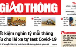 Tin mới nhất, hay nhất trên Báo Giao thông ngày 28/7/2021