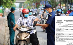 Hà Nội ban hành mẫu giấy đi đường trong thời gian giãn cách xã hội