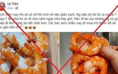 Hà Nội: Thông tin người dân chỉ được ra ngoài 7 ngày/lần là tin giả