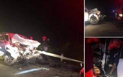 Tai nạn nghiêm trọng trên QL7 qua Nghệ An làm 4 cán bộ y tế thương vong