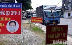 Lập thêm các chốt kiểm soát giám sát chặt lịch trình phương tiện vào Cà Mau