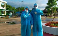 Tình nguyện vào khu cách ly chống dịch: "Xong việc ở đây, em còn chỗ khác!"