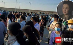 Dòng người "phủ kín" bên đường trong đám tang diễn viên "Thủy hử"