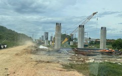 Toàn cảnh đại công trường cao tốc Mai Sơn - QL45 giữa mùa Covid-19