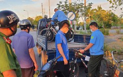 Nhiều người vẫn đạp xe, dạo mát buổi đầu Vinh giãn cách XH theo chỉ thị 16