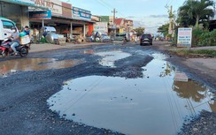 Đắk Lắk: Tỉnh lộ 9 xuống cấp, mất ATGT nghiêm trọng